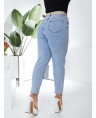 Джинсы женские MOM W116A - фото 4