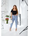 Джинсы женские MOM W116A - фото 6