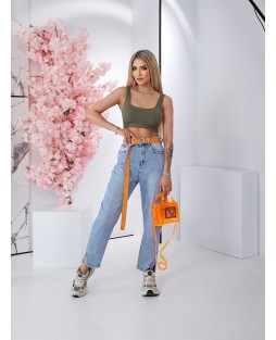 Джинсы женские MOM W177A