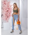 Джинсы женские MOM W177A - фото 7