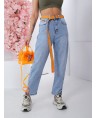 Джинсы женские MOM W177A - фото 4