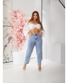 Джинсы женские MOM W179A  - фото 3