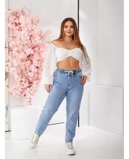 Джинсы женские MOM W182A