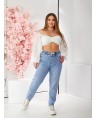 Джинсы женские MOM W182A