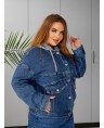 Куртка джинсова жіноча Sport W207A - фото 5 Куртка джинсова жіноча Sport W207A - фото 5