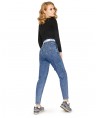 Джинсы женские MOM W9567A - фото 3 Джинсы женские MOM W9567A - фото 3