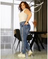Джинсы женские Boyfriend W1654A - фото 3