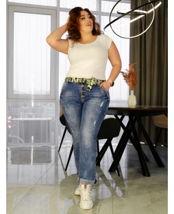 Джинсы женские Boyfriend W1657A