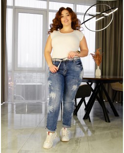 Джинсы женские Boyfriend W1652A