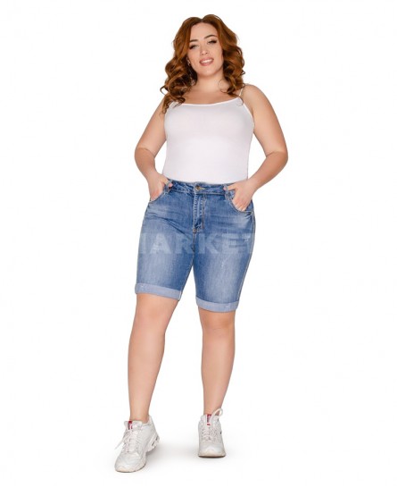 Капри джинсовые женские Boyfriend W1557A