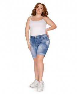 Капри джинсовые женские Boyfriend W1556A