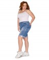 Капри джинсовые женские Boyfriend W1558A - фото 2