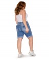 Капри джинсовые женские Boyfriend W1558A - фото 3