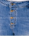 Капри джинсовые женские Boyfriend W1558A - фото 4